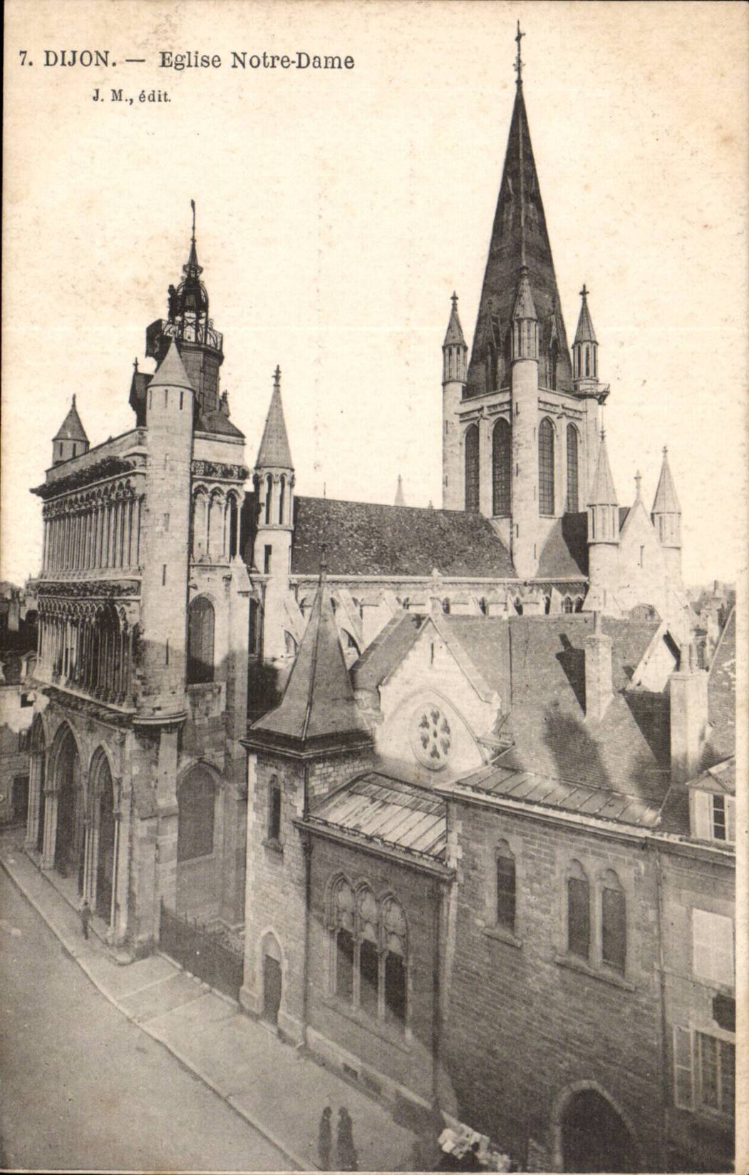 Dijon - Notre Dame Church - CPA