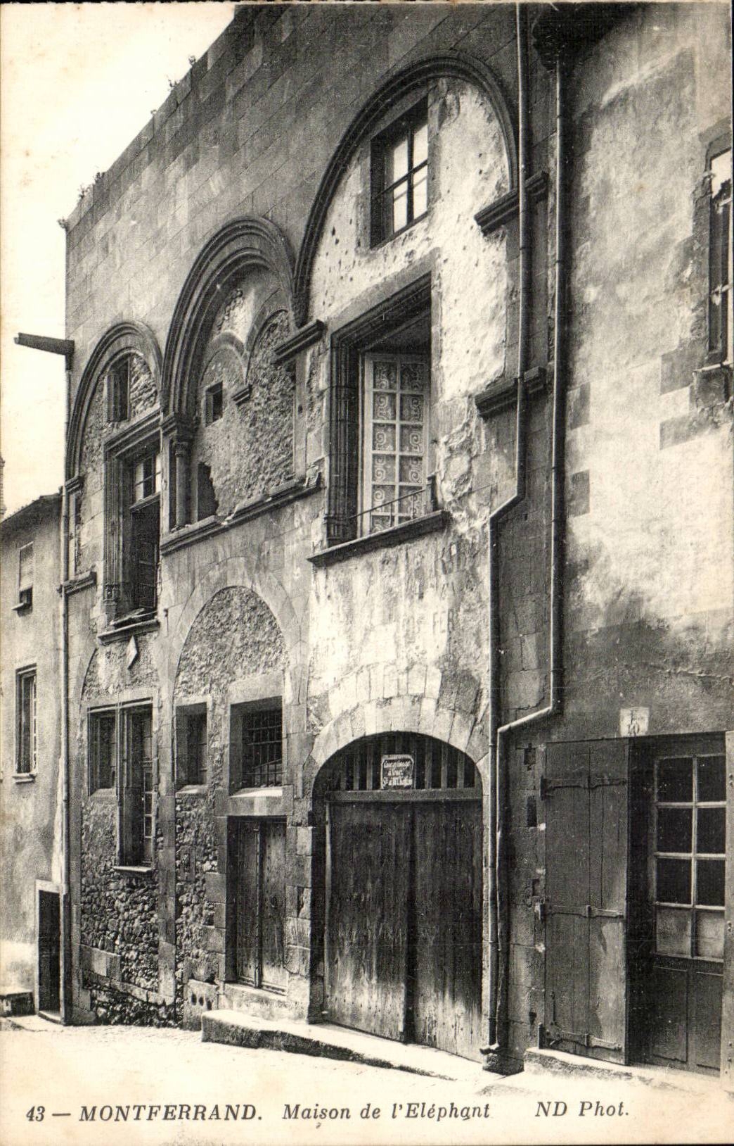 Montferrand - Maison de l'Elephant - CPA 