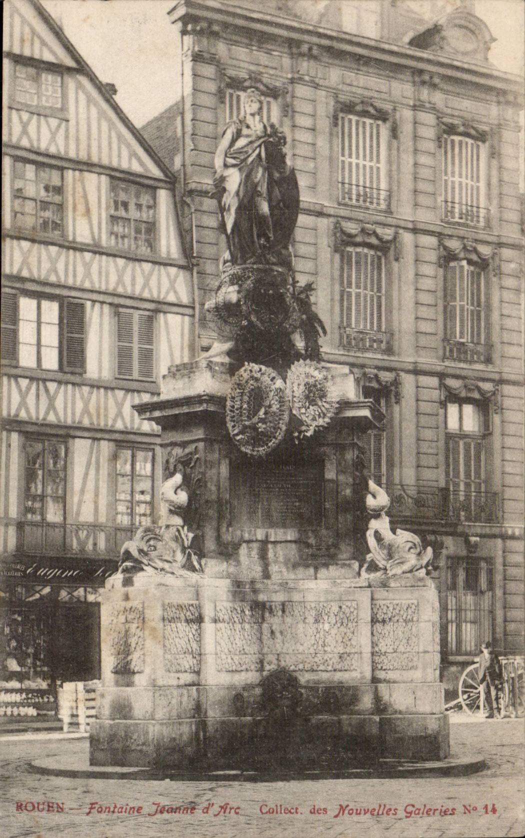 Rouen CPA Jeanne Fountain of arc
