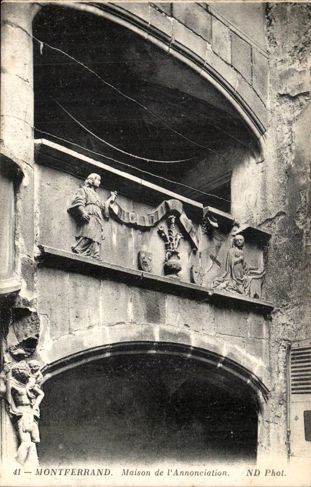 Montferrand CPA Seen of the Annunciation