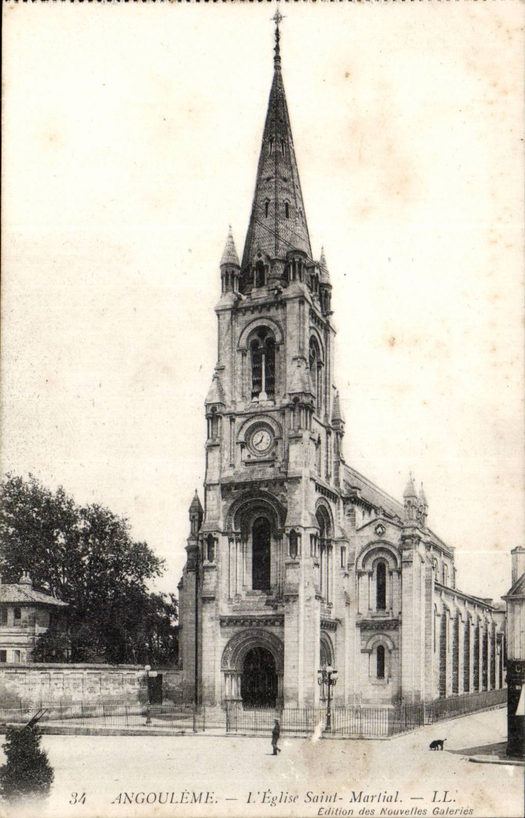 Angouleme CPA Eglise Saint Martial