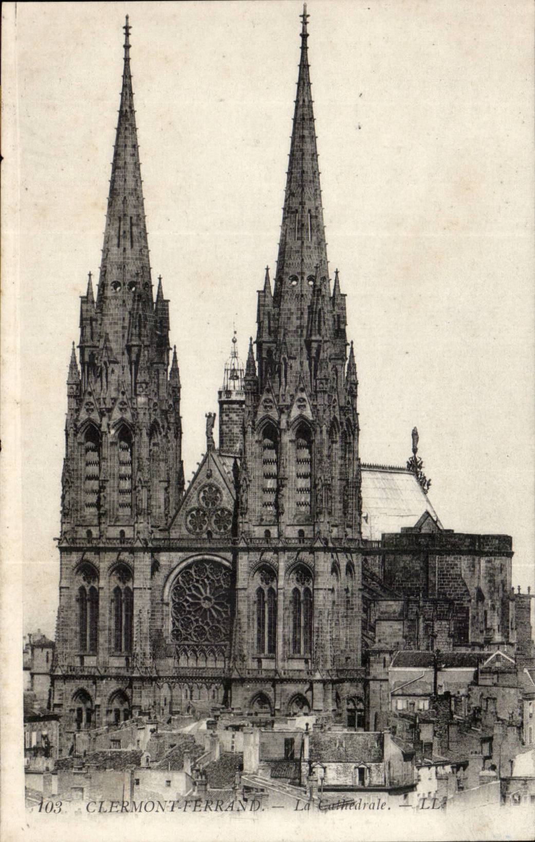 Clermont Ferrand CPA the cathedral