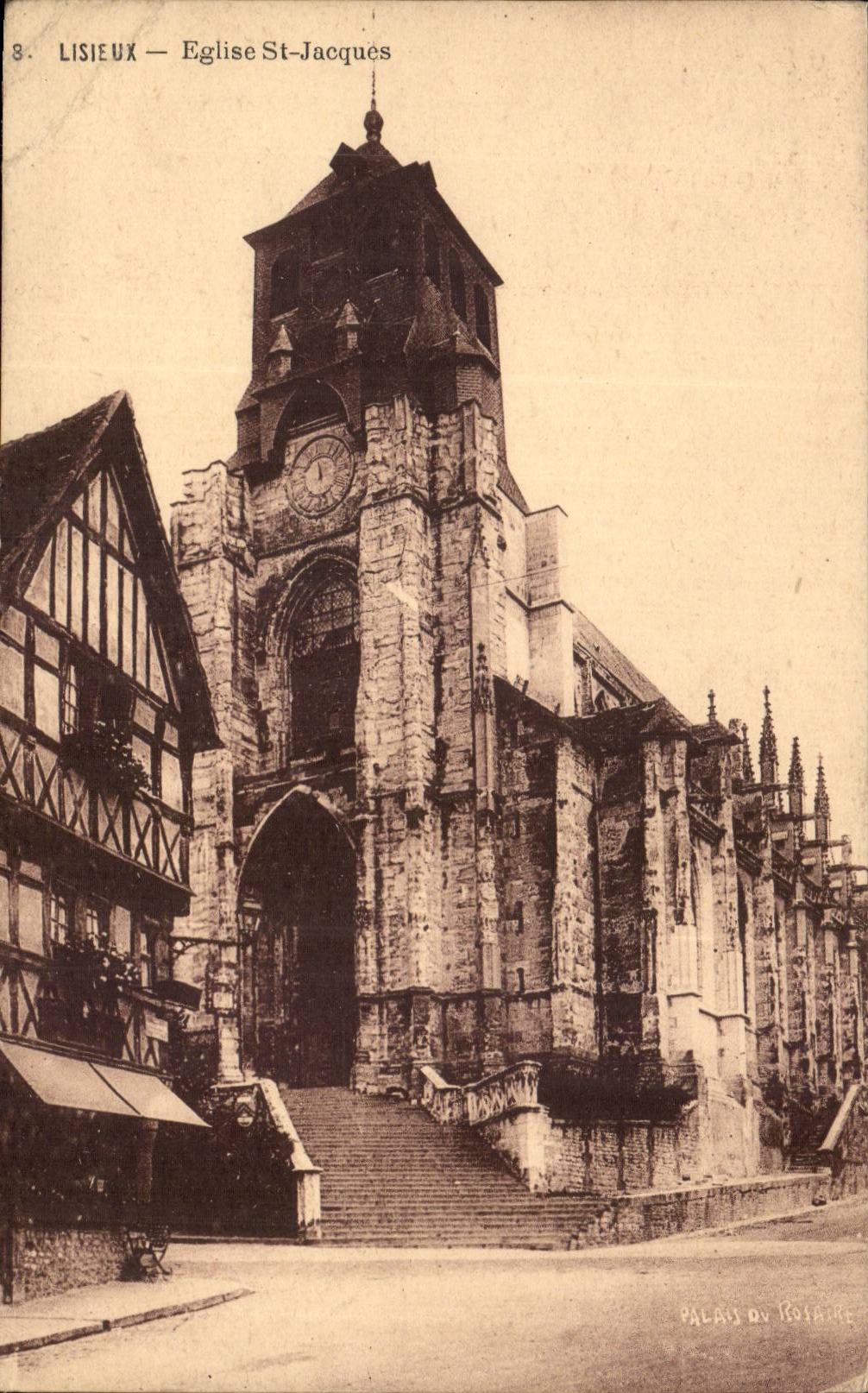 Lisieux CPA Kirche Saint Jacques