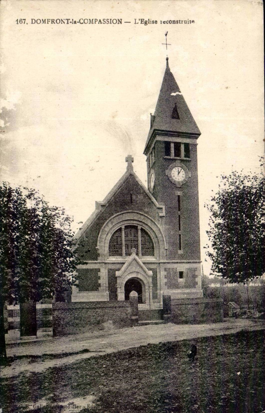 Domfront Compassion CPA the rebuilt church