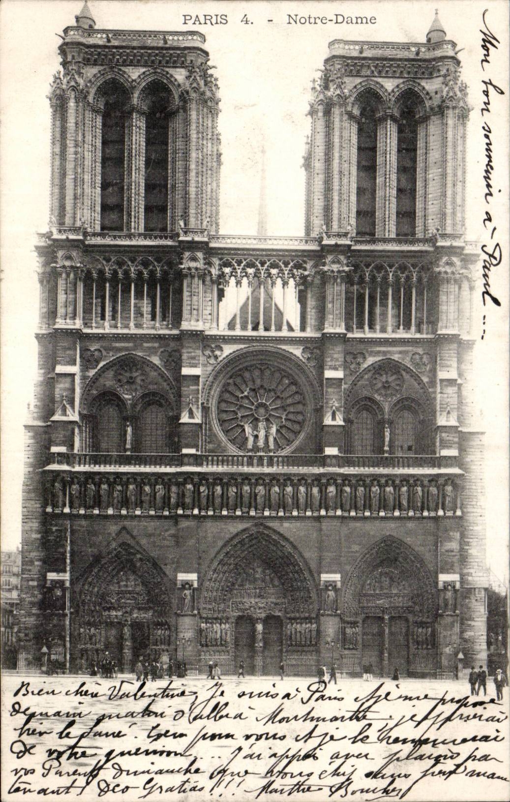 Paris CPA Notre DAme
