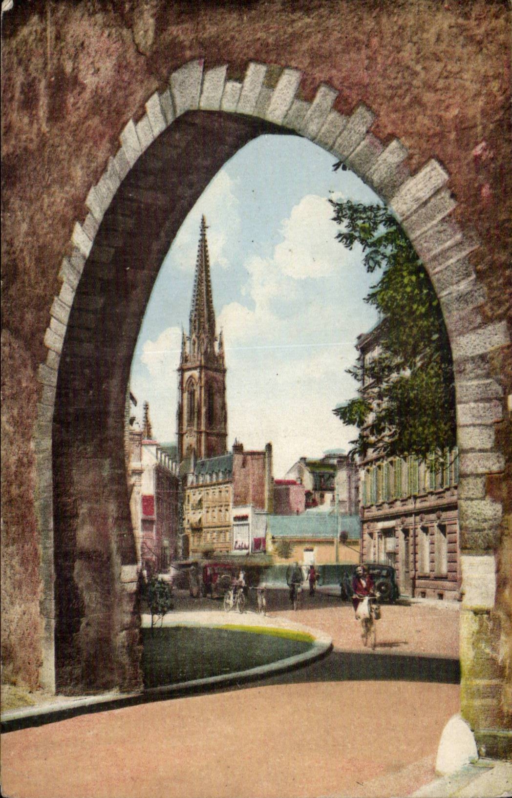 Mulhouse cPA Seen on the city taken of Bollwerk