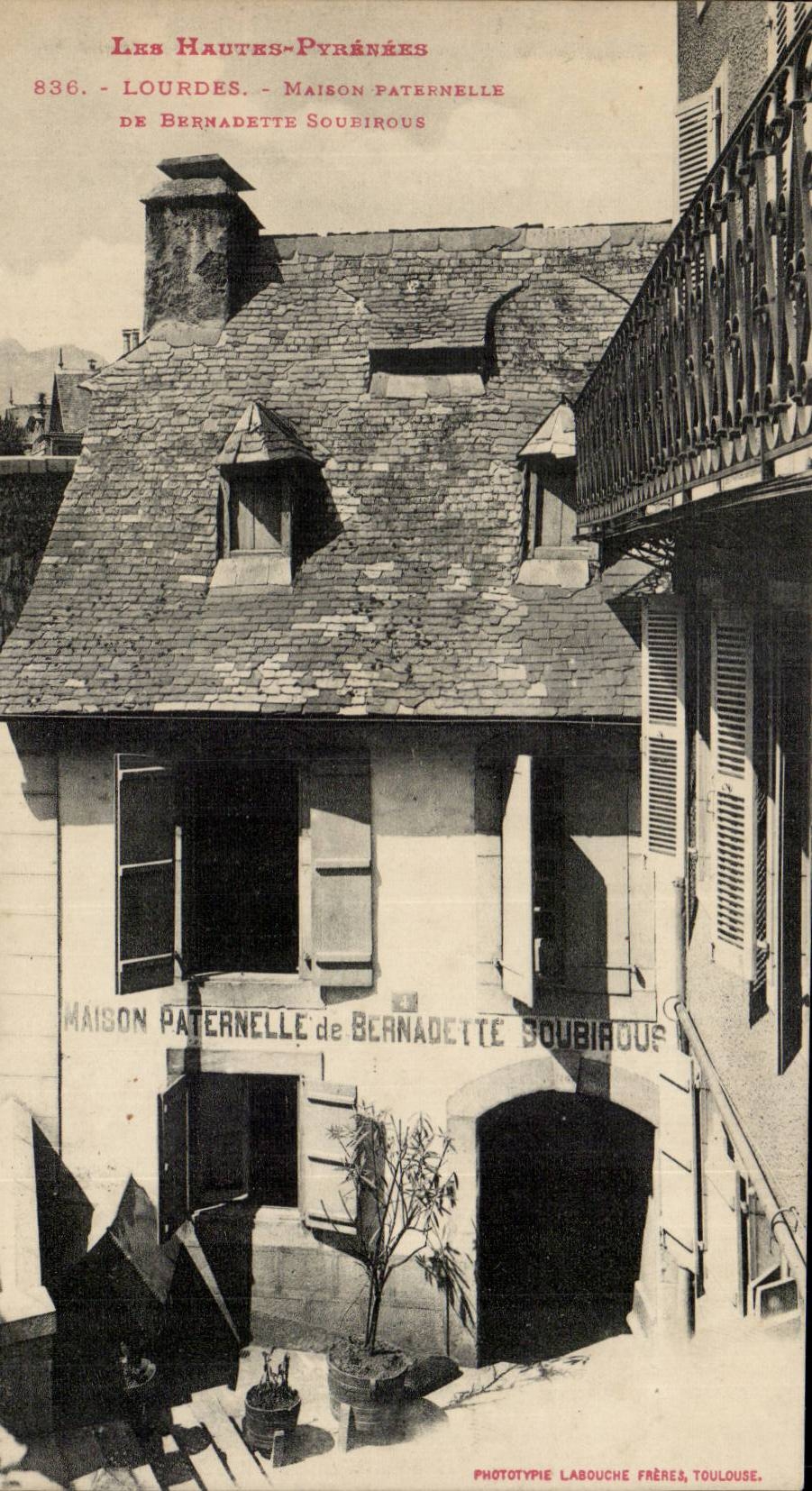 Lourdes CPA paternal House of Bernadatte Soubirous