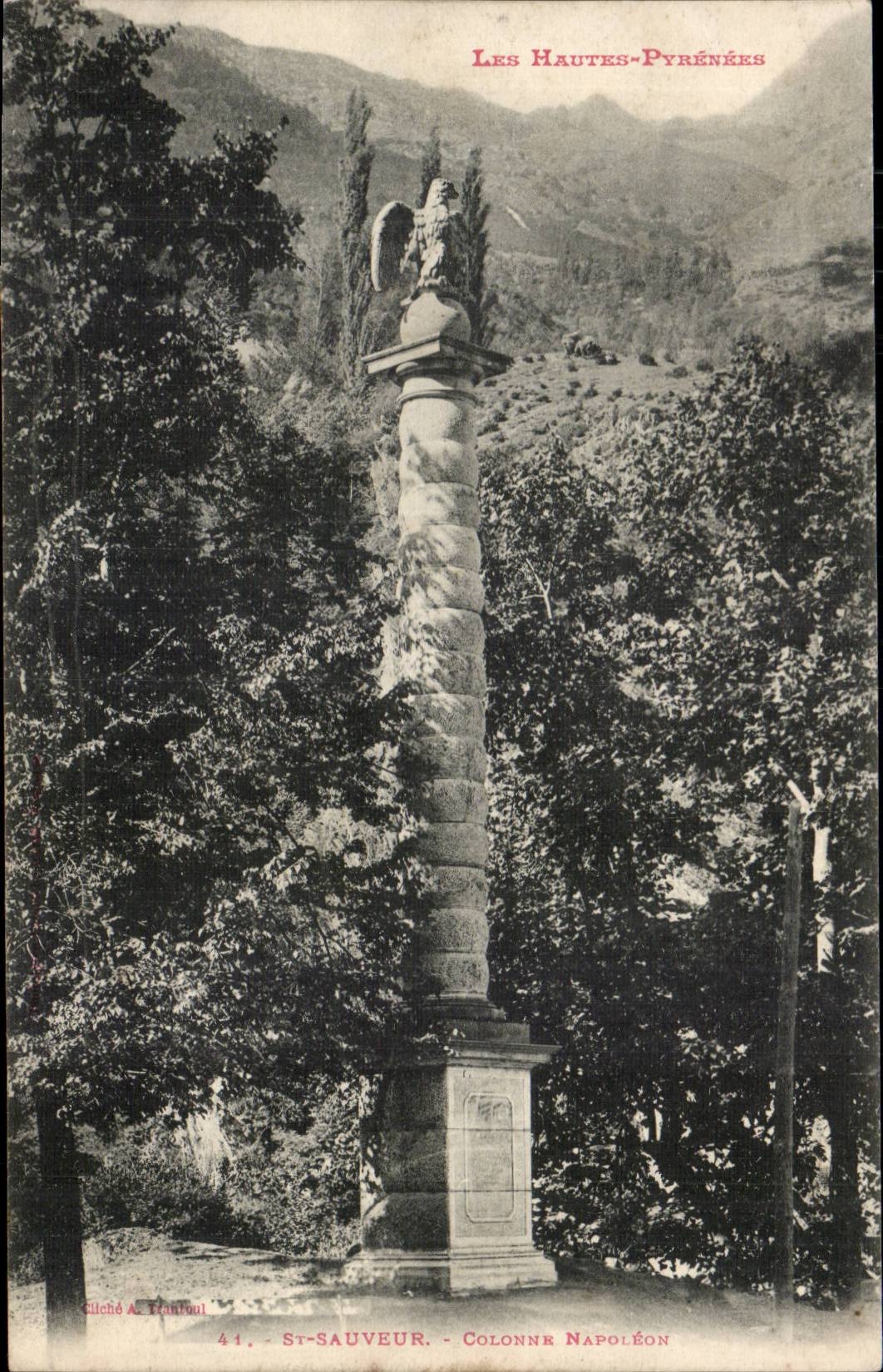 CPA St Saver Napoleon Column