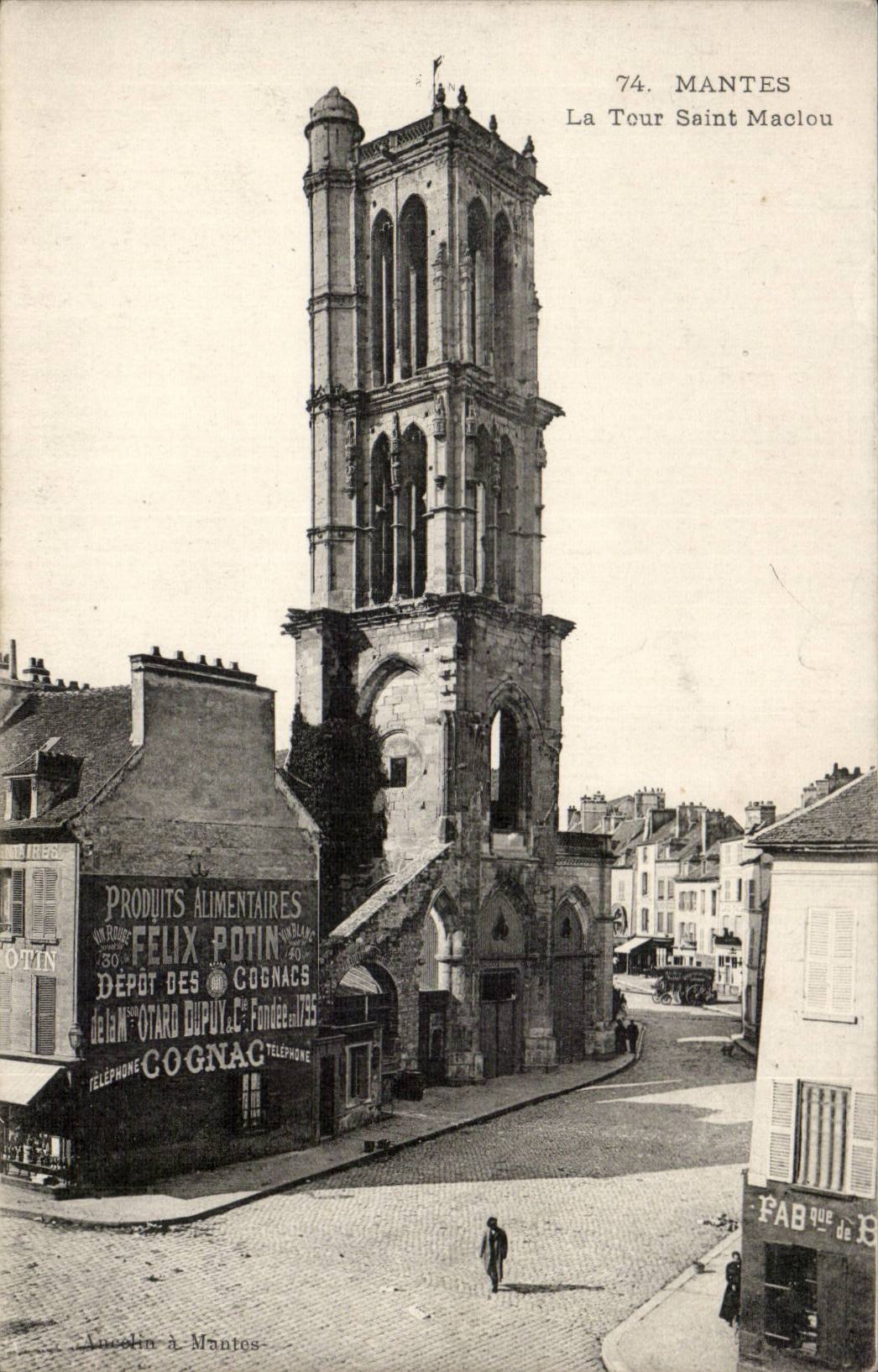 CPA Mantes the tower Saint Maclou
