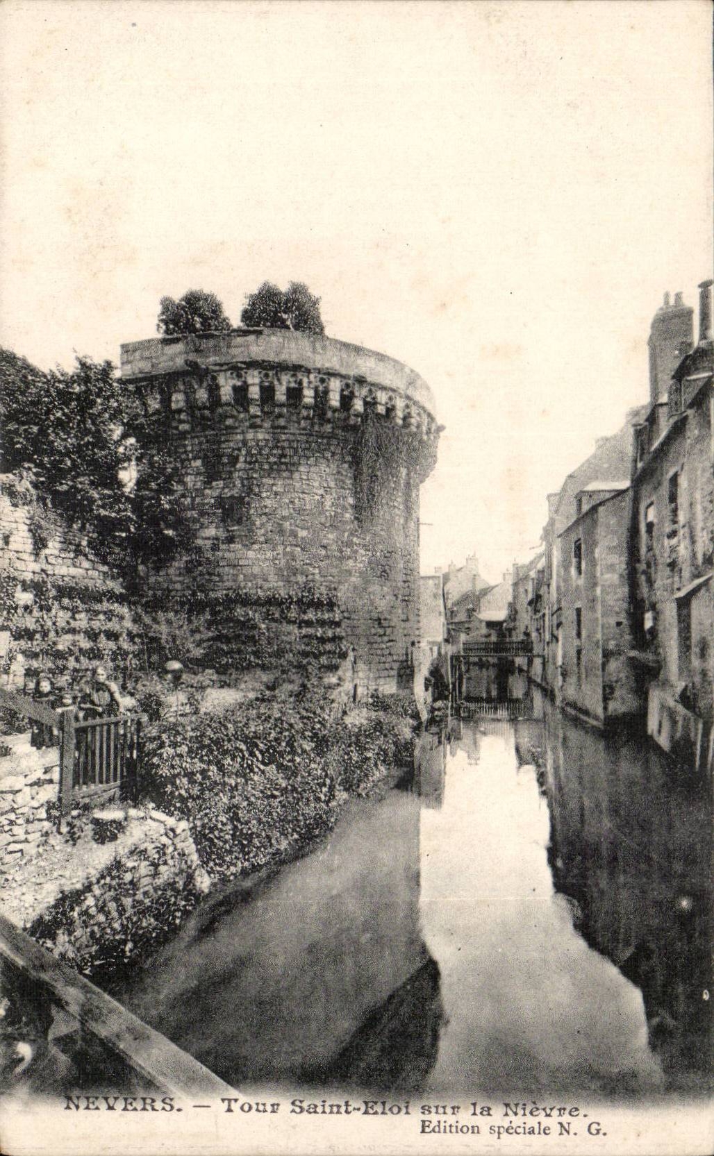 CPA Nevers Saint Eloi schalten Nievre ein