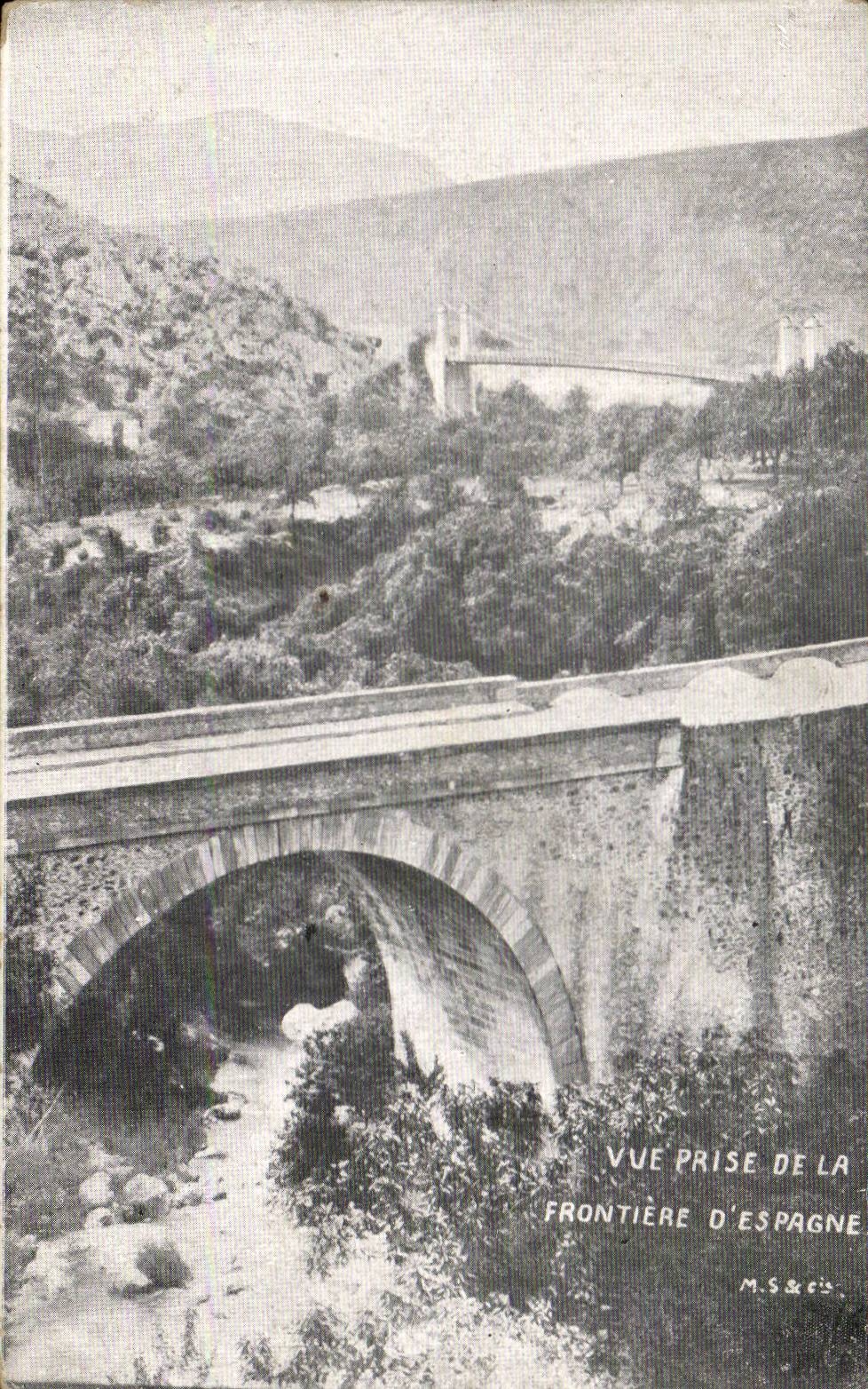 CPA Seen from of the border of Spain