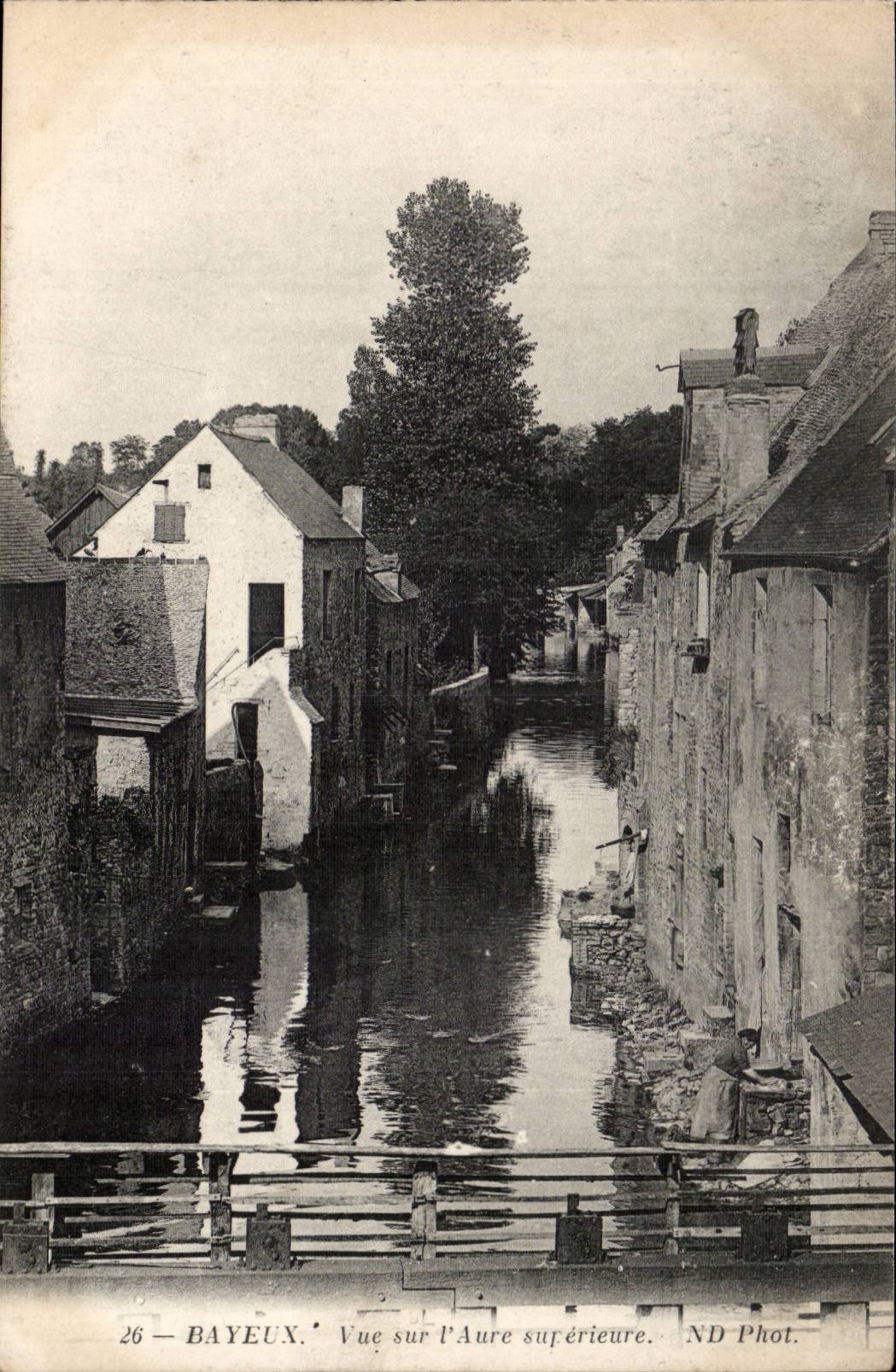 Bayeux CPA hoher gesehen auf Aure