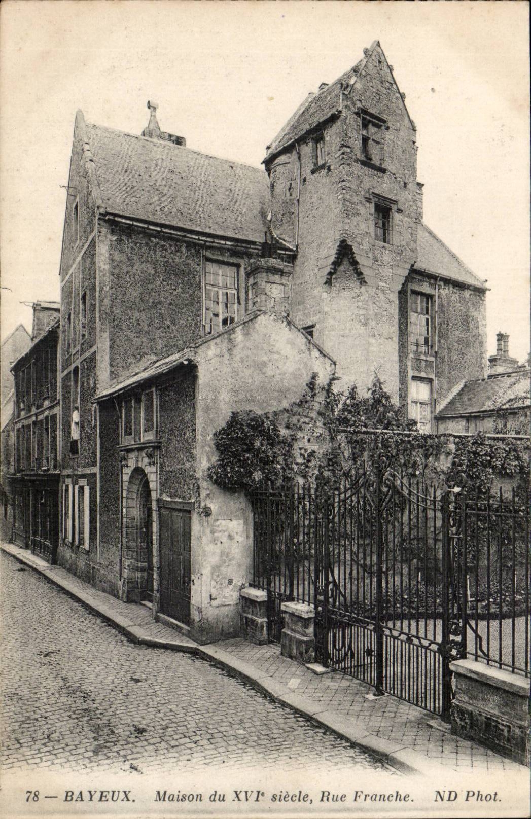 Haus Bayeux-CPA der 16 Frank-Strasse