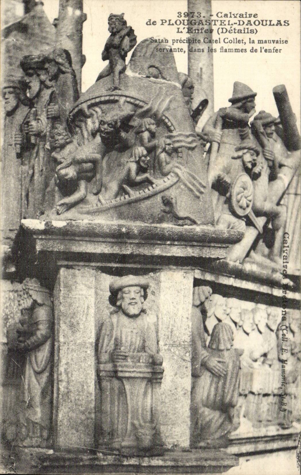 Plougastel - Daoulas - La Calvaire - L'Enfer - CPA 