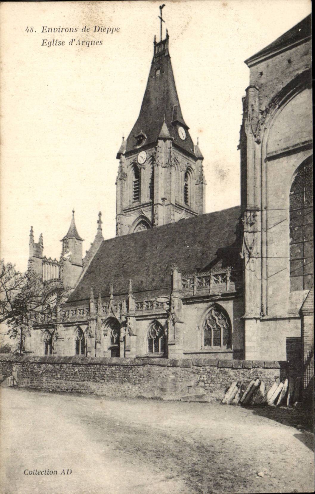Arch the Battle - Church of Arch - Surroundings of Dieppe CPA