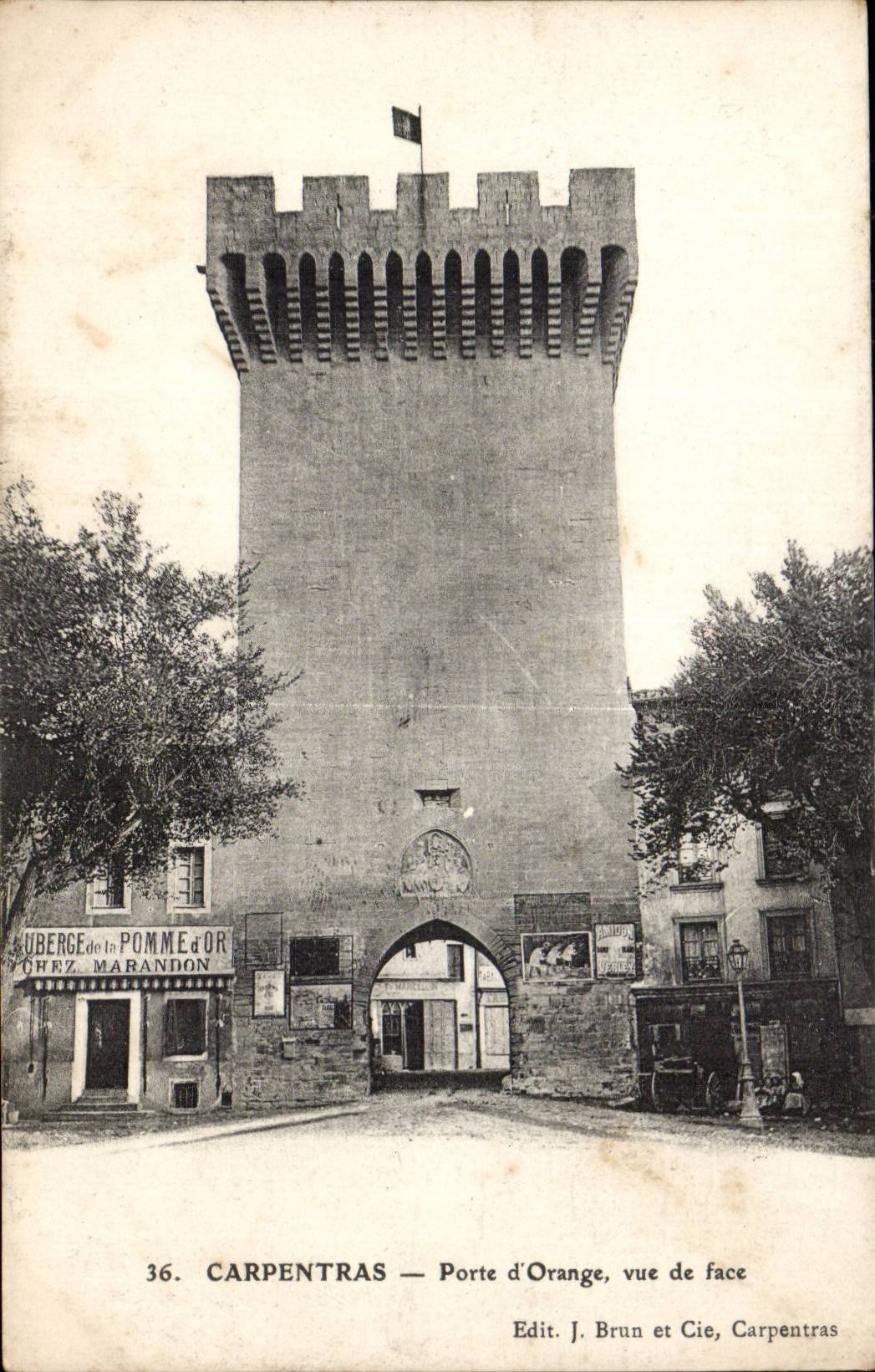 Carpentras - Orange Gate - CPA