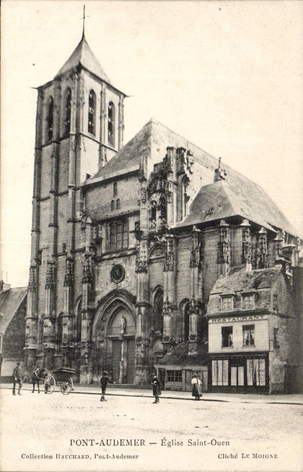 Pont Audemer - Church Saint Ouen - CPA