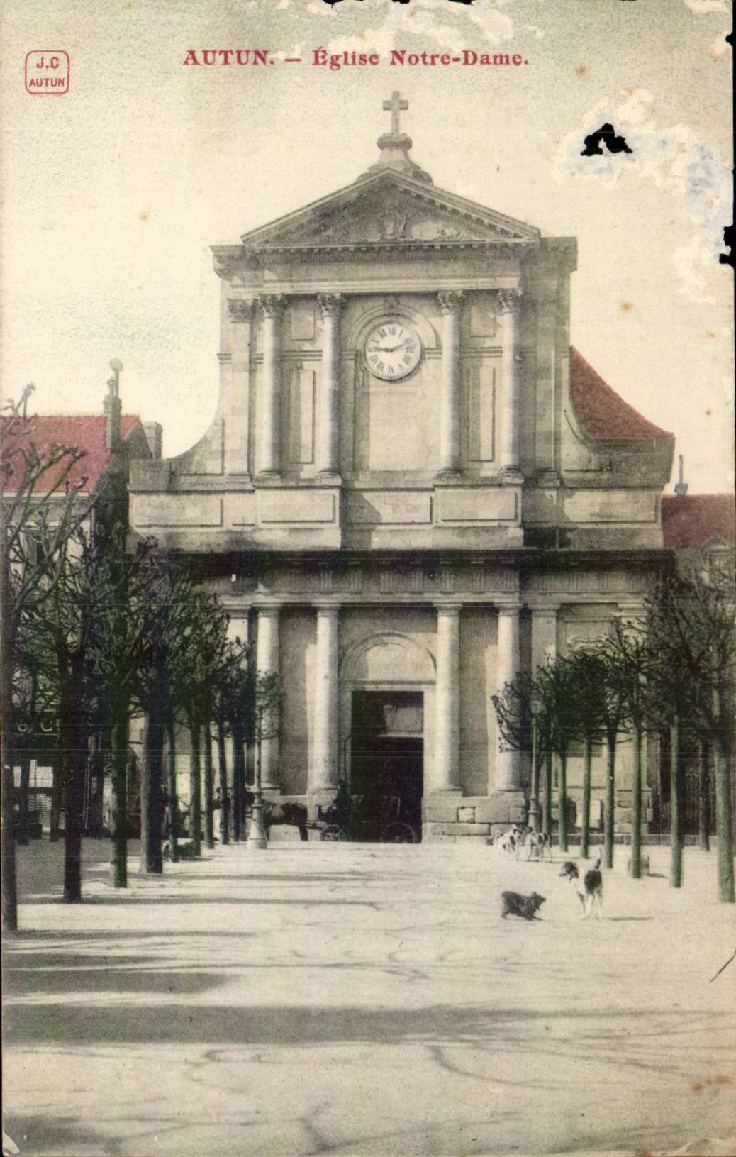 CPA Autun Notre Dame Church