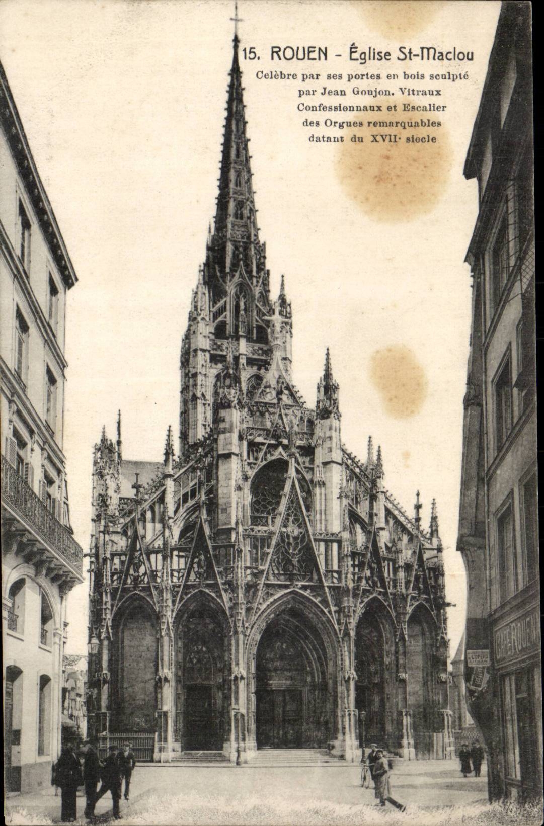 CPA Rouen Church St Maclou