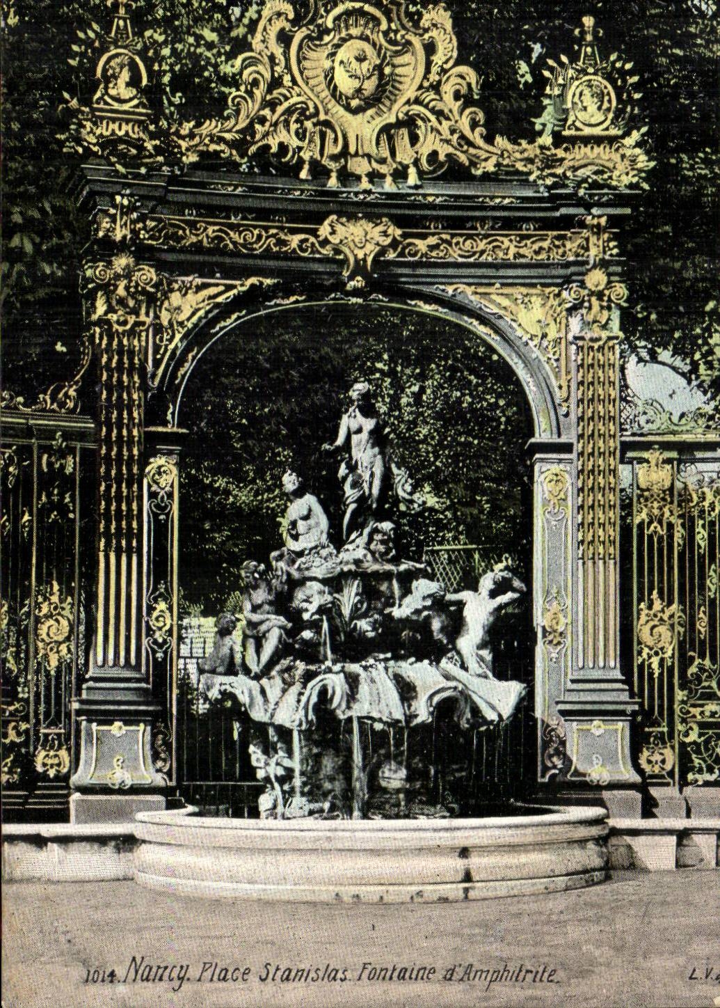CPA Nancy Place Stanislas Fontaine d'Amphitrite