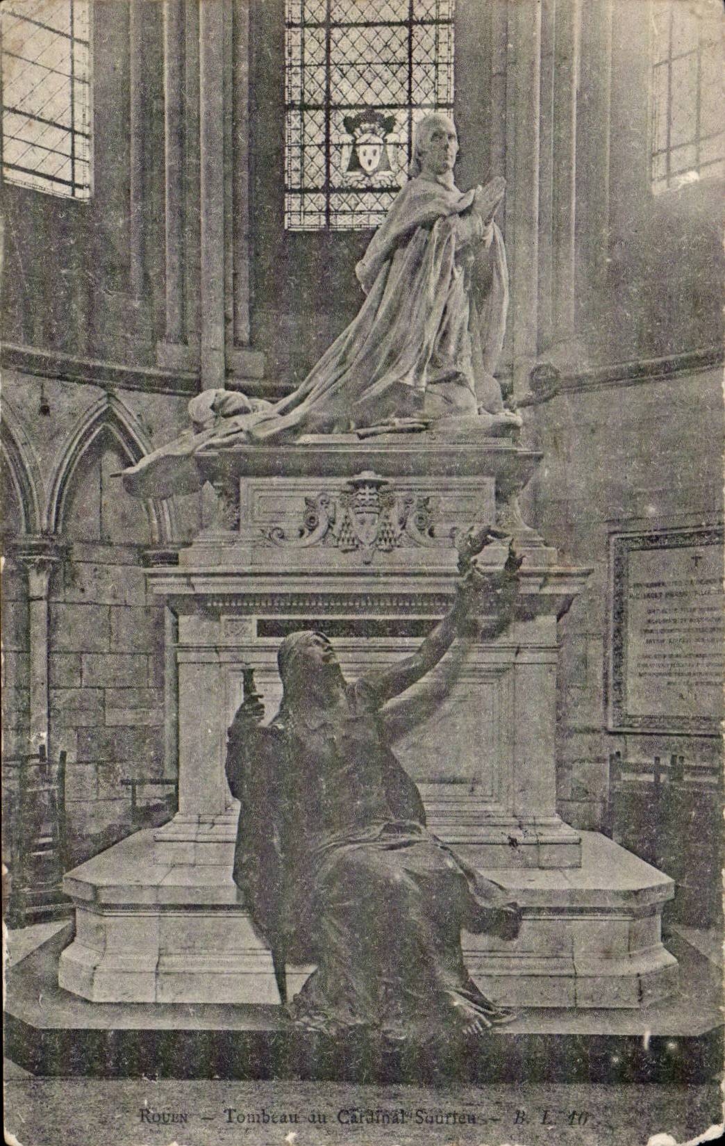 CPA Rouen Tomb of the Sourten cardinal