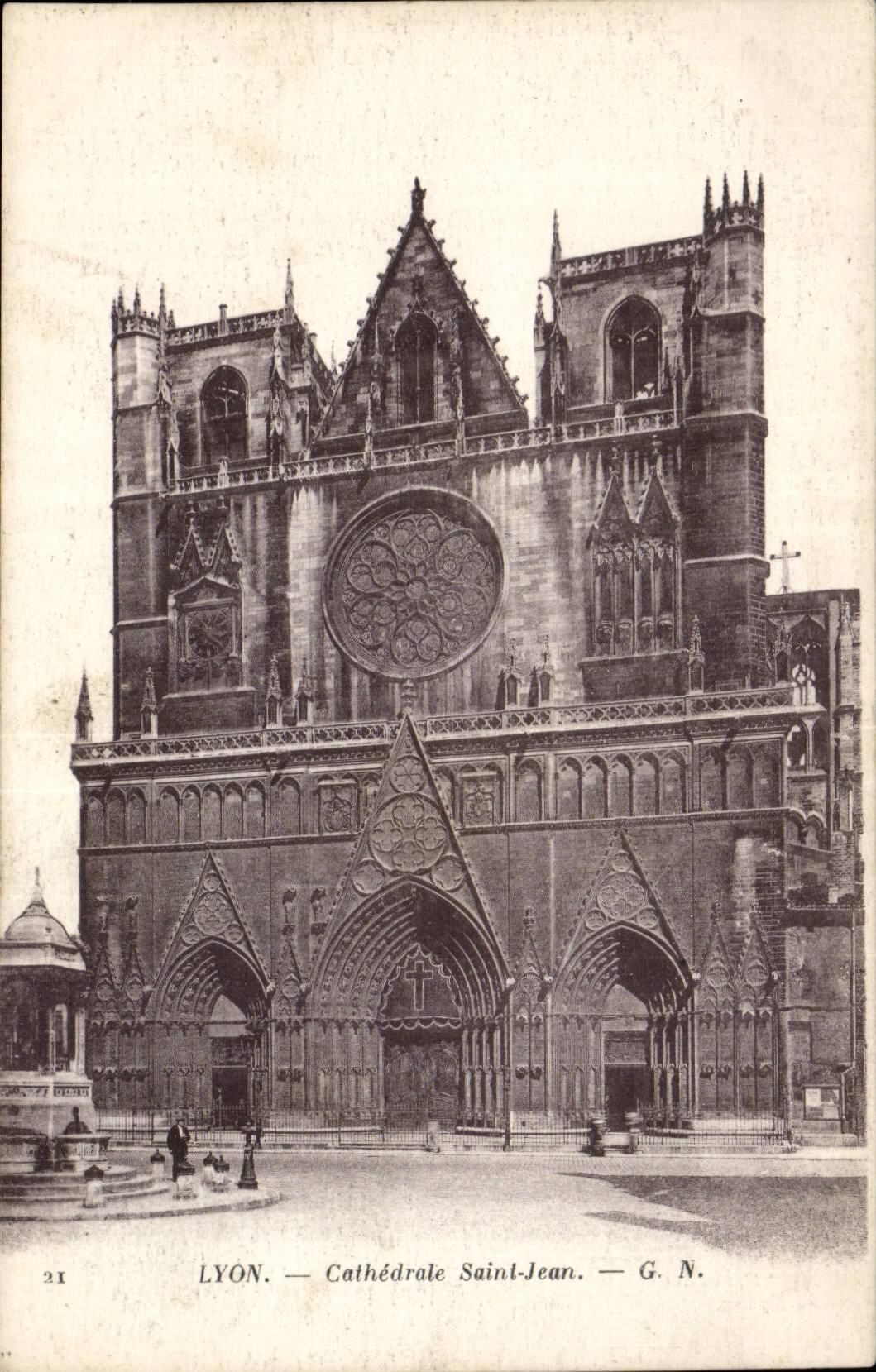 Lyon - Kirche Saint Jean - CPA