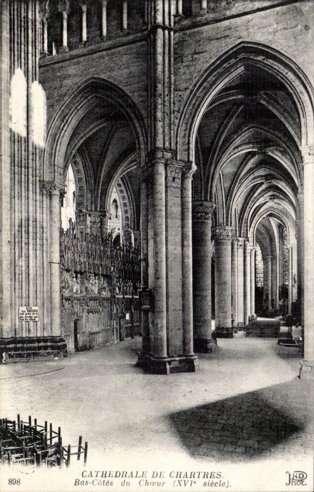 Chartres - the Cathedral - CPA