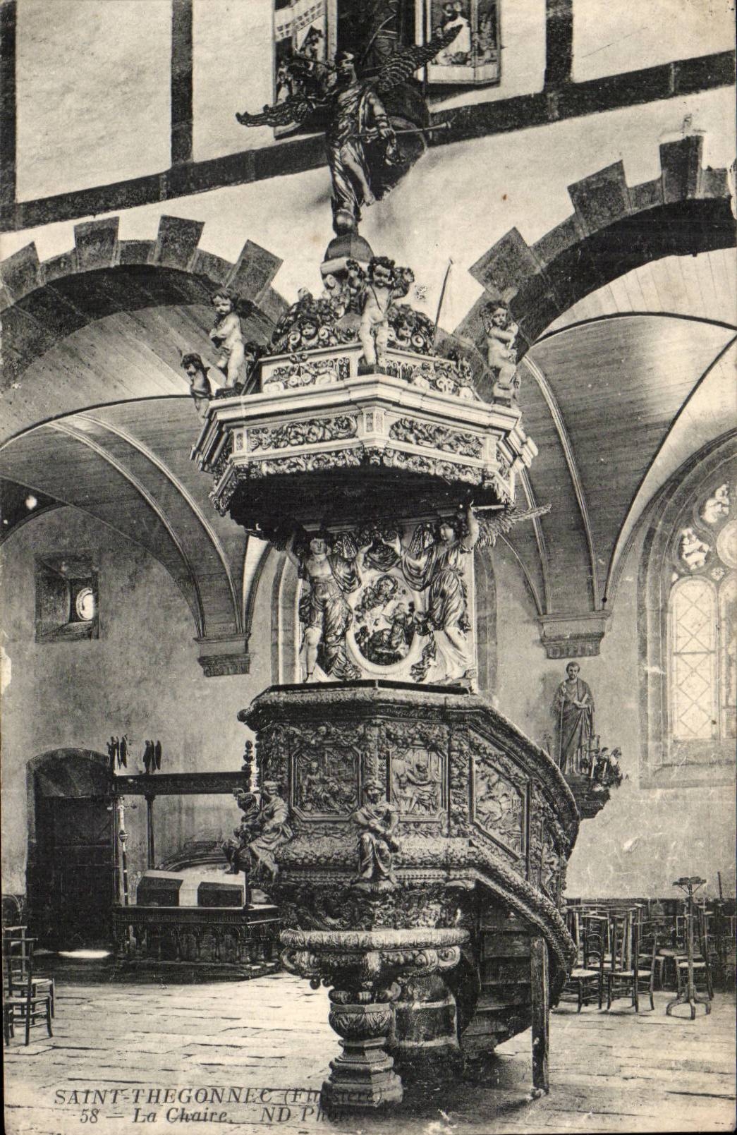 Saint Thegonnec CPA La chaire