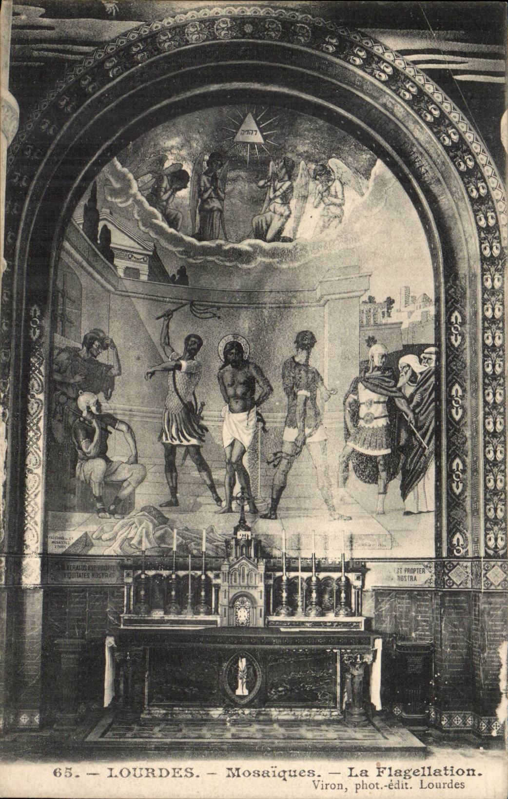 Lourdes Mosaic CPA scourging