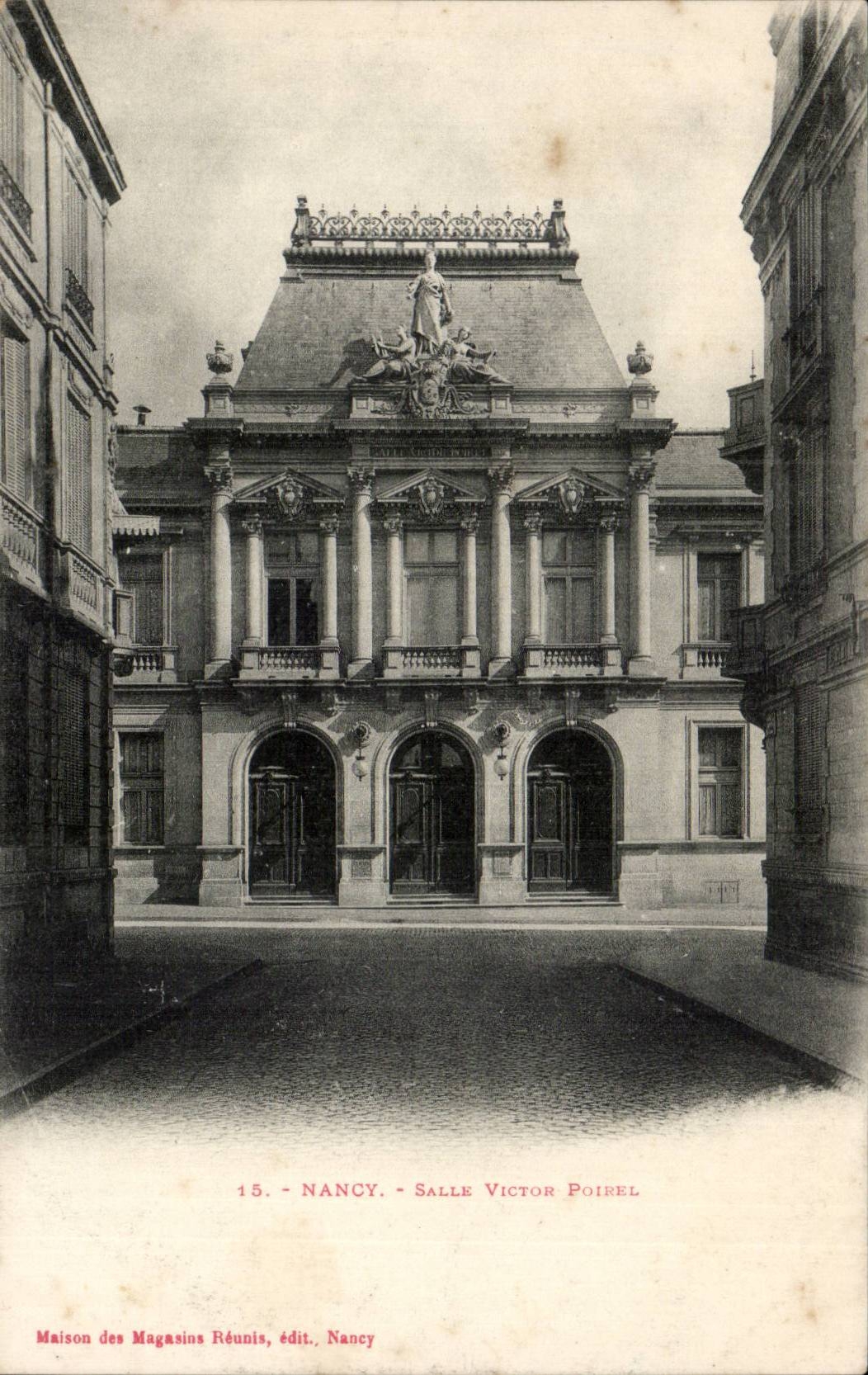 Nancy CPA Salle Victor Poirel