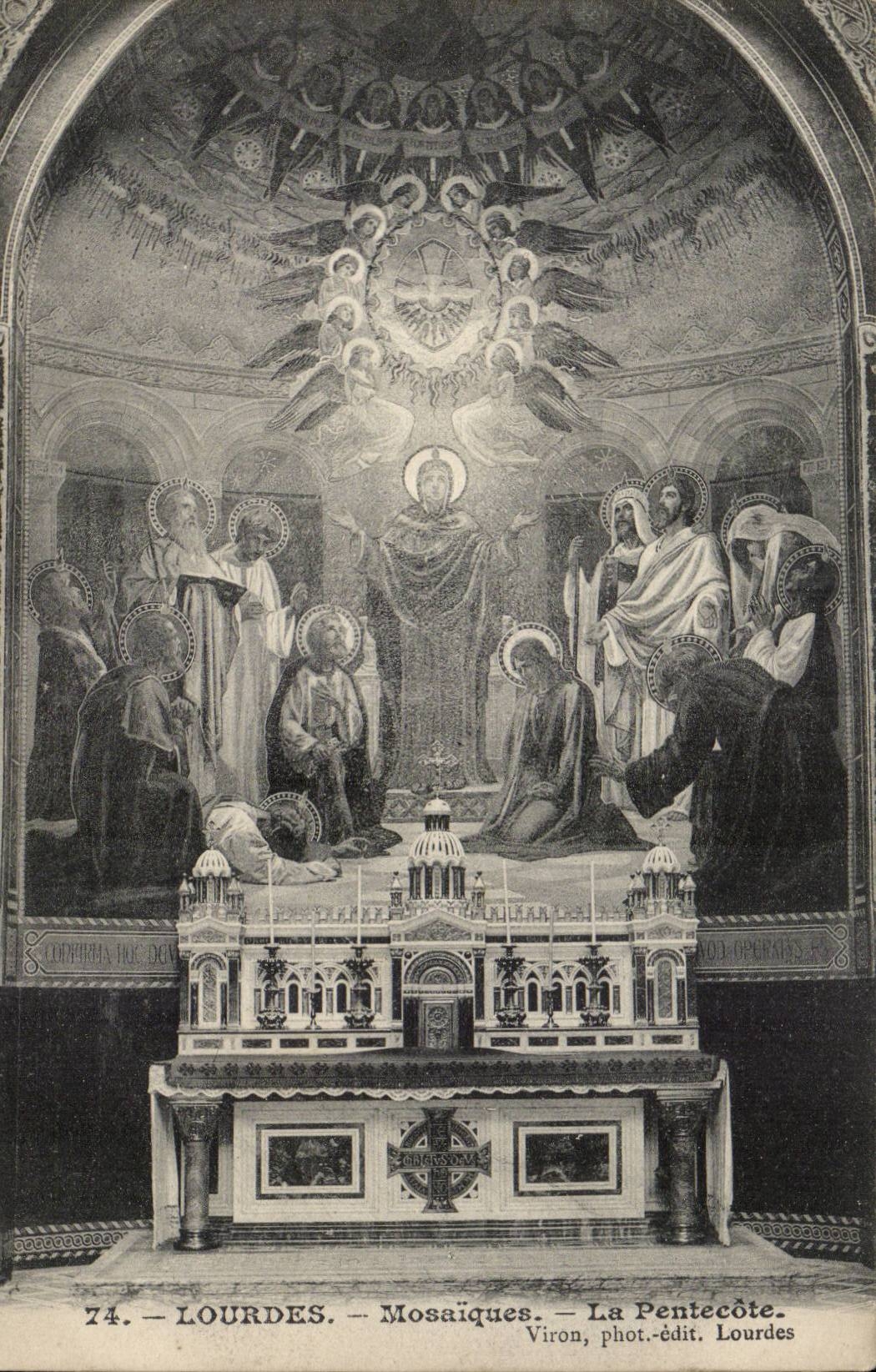 Lourdes Mosaic CPA Pentecost