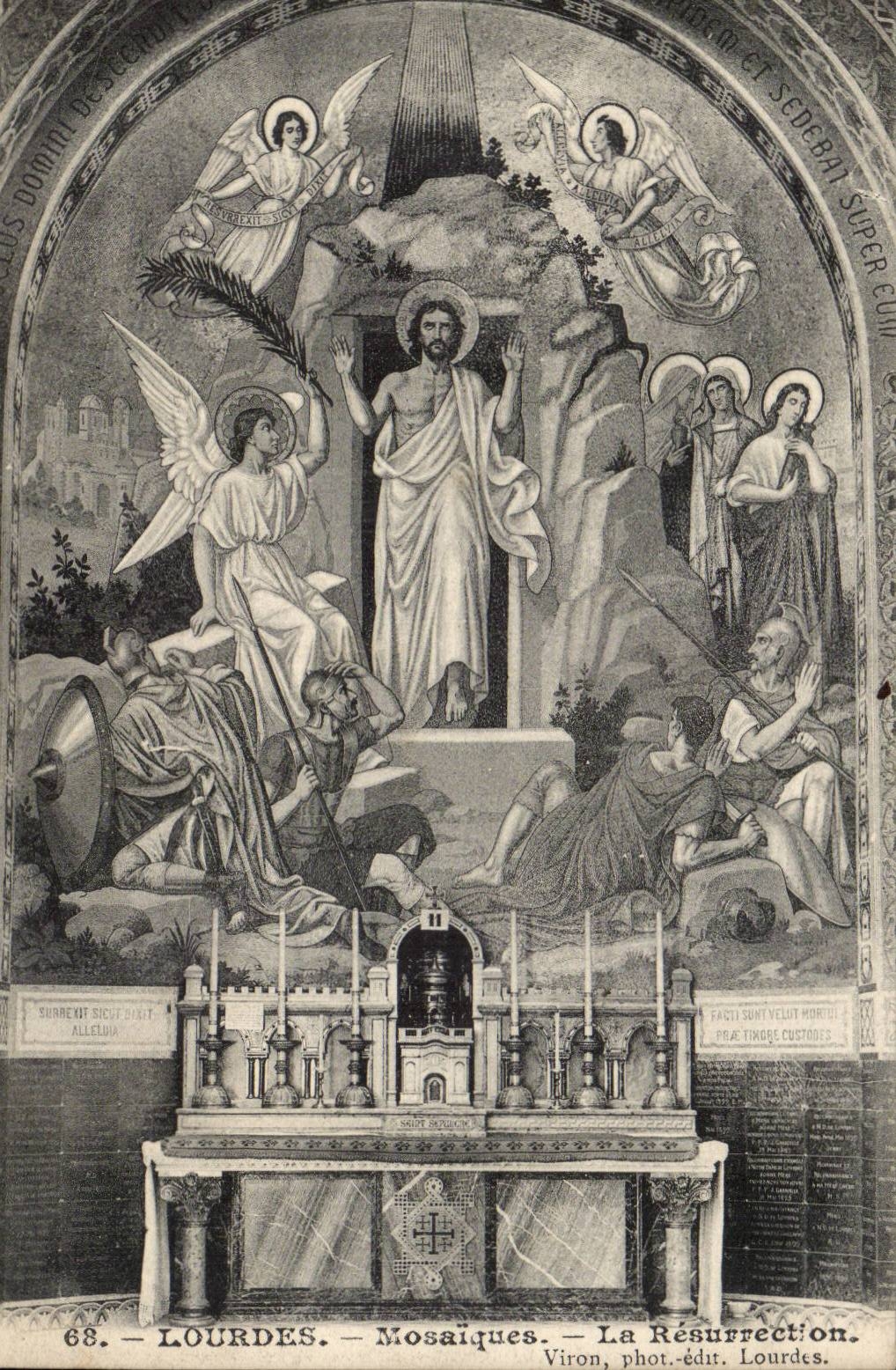 Lourdes Mosaic CPA Resurrection