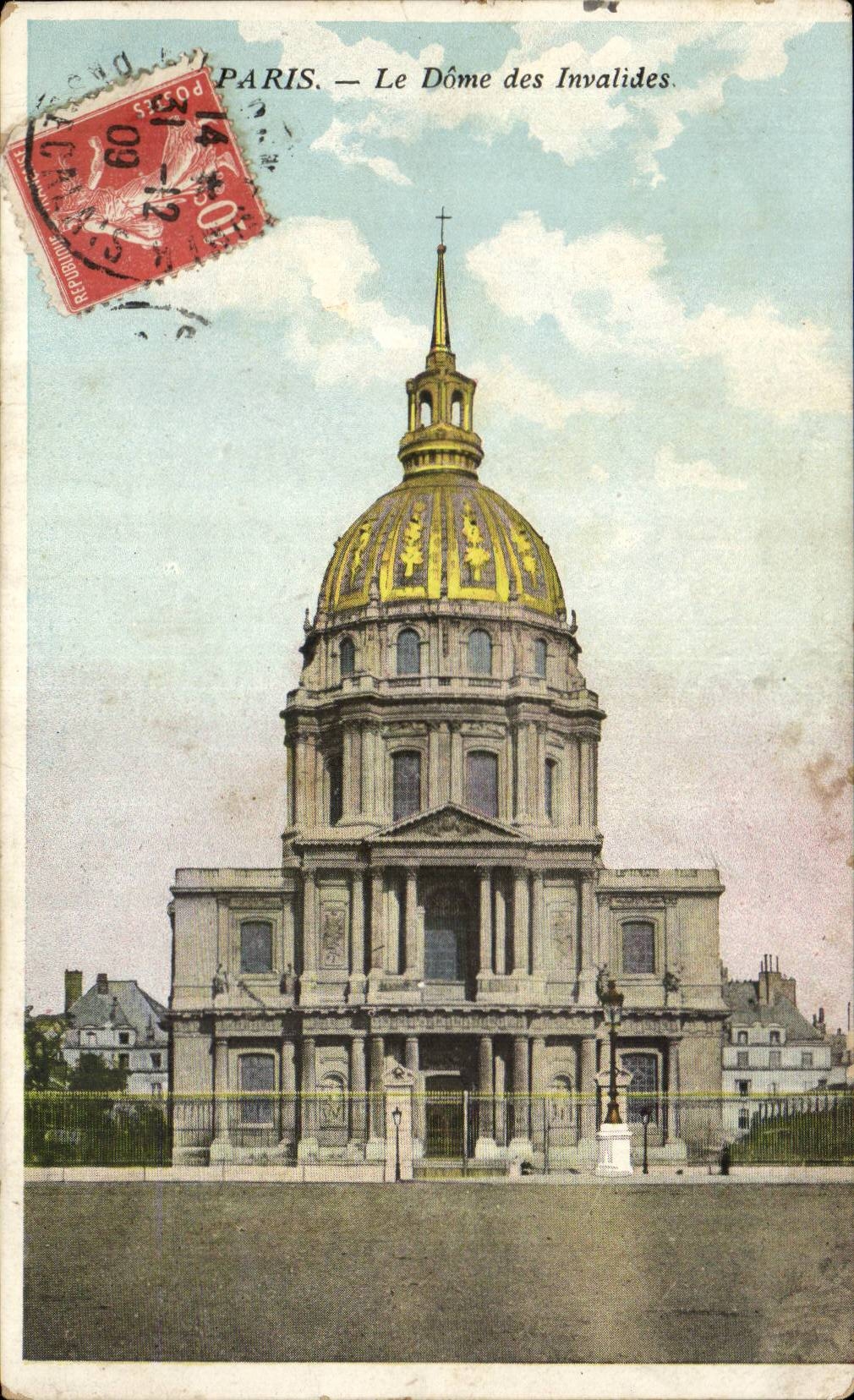 Paris 7 - Invalides - the Dome - CPA