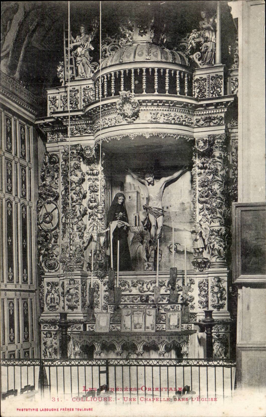 Collioure - a Vault - CPA