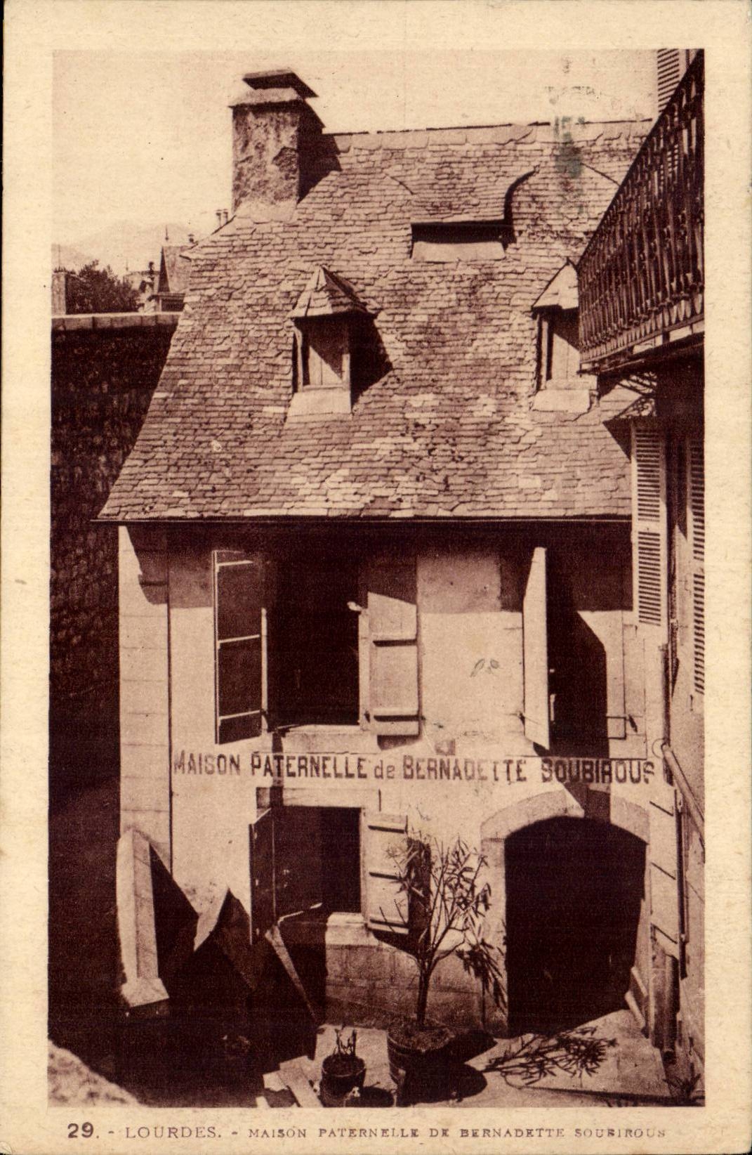 Lourdes CPA paternal House of Bernadette Soubirous