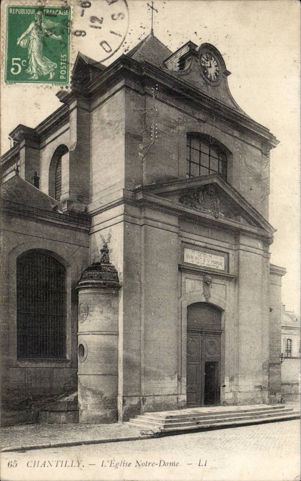 Chantilly CPA L'eglise Notre Dame