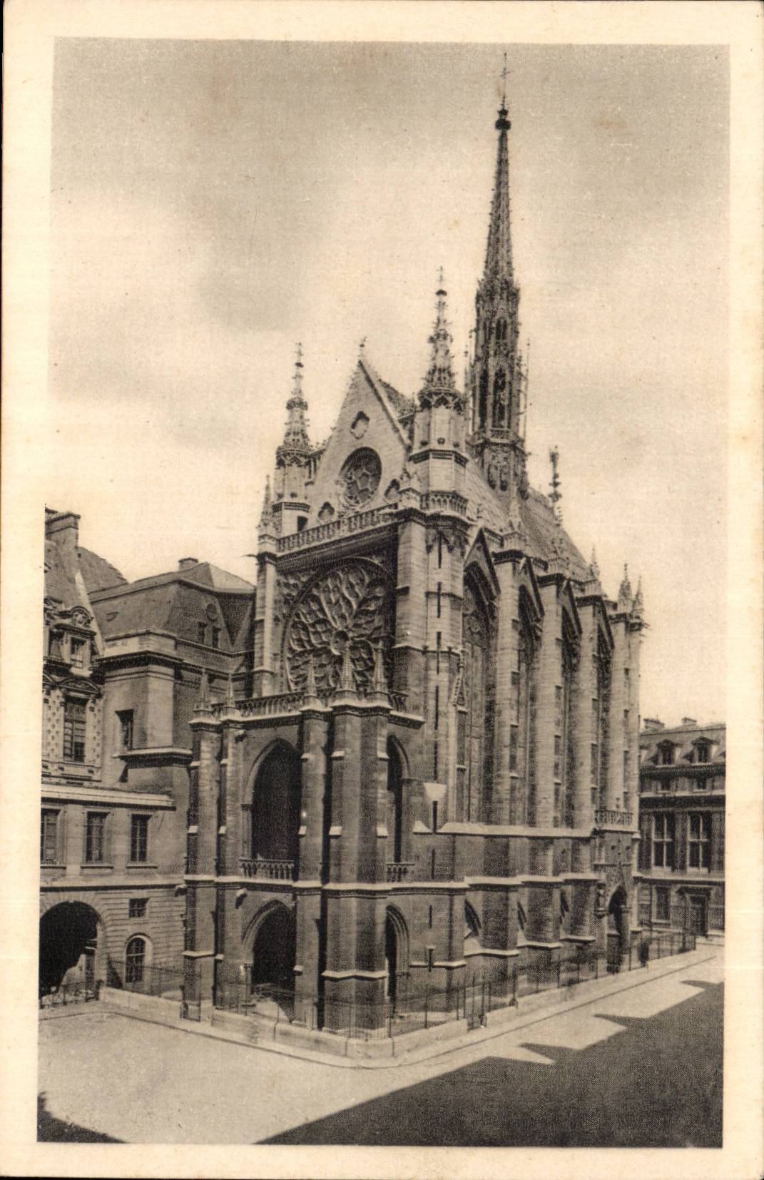 Paris CPA La Sainte Chapelle