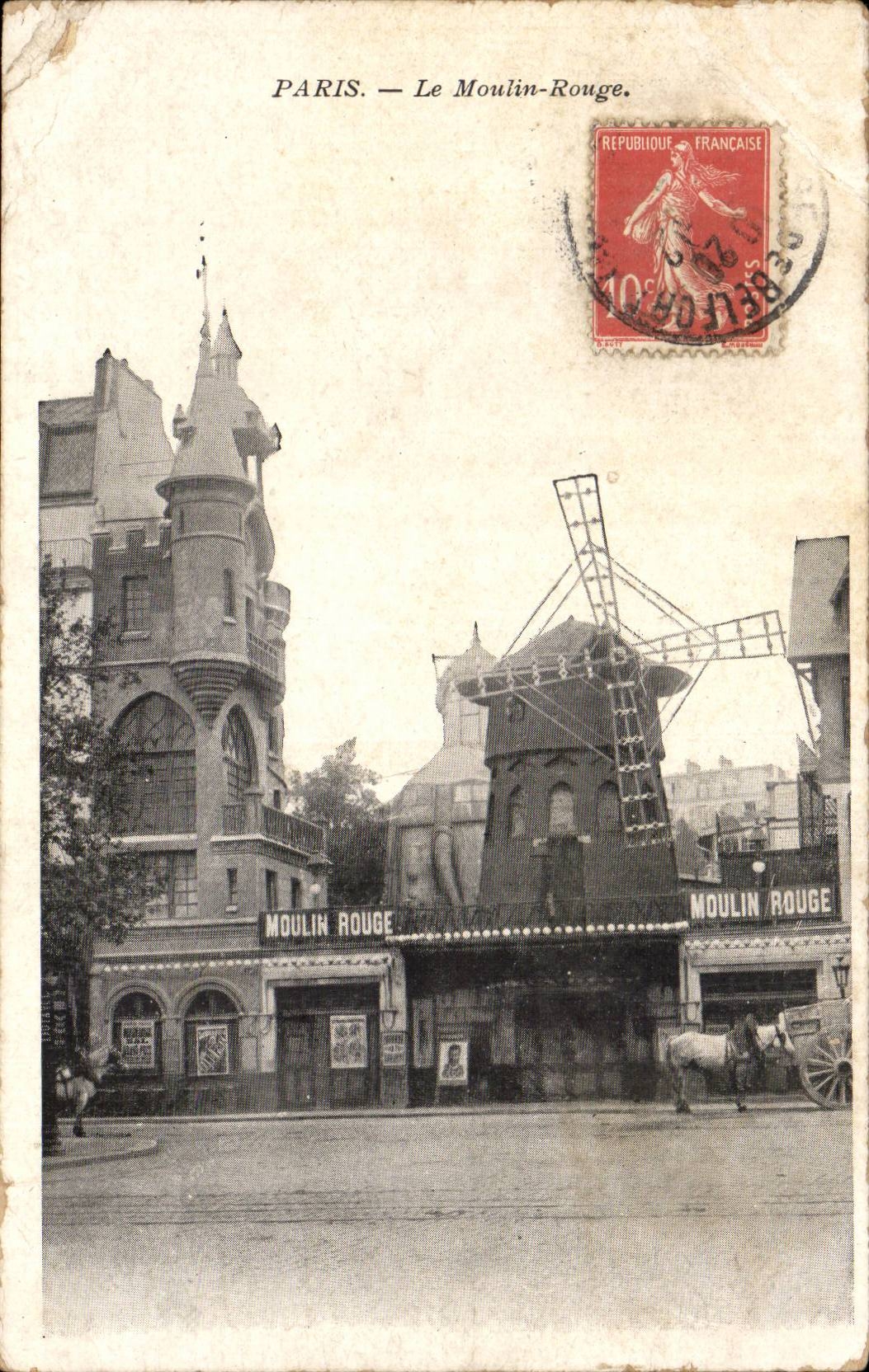 Paris CPA Le Moulin Rouge