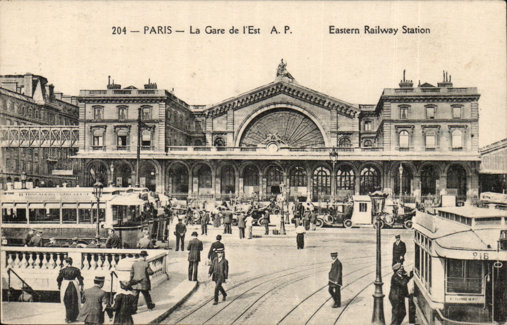 Paris CPA Gare Is
