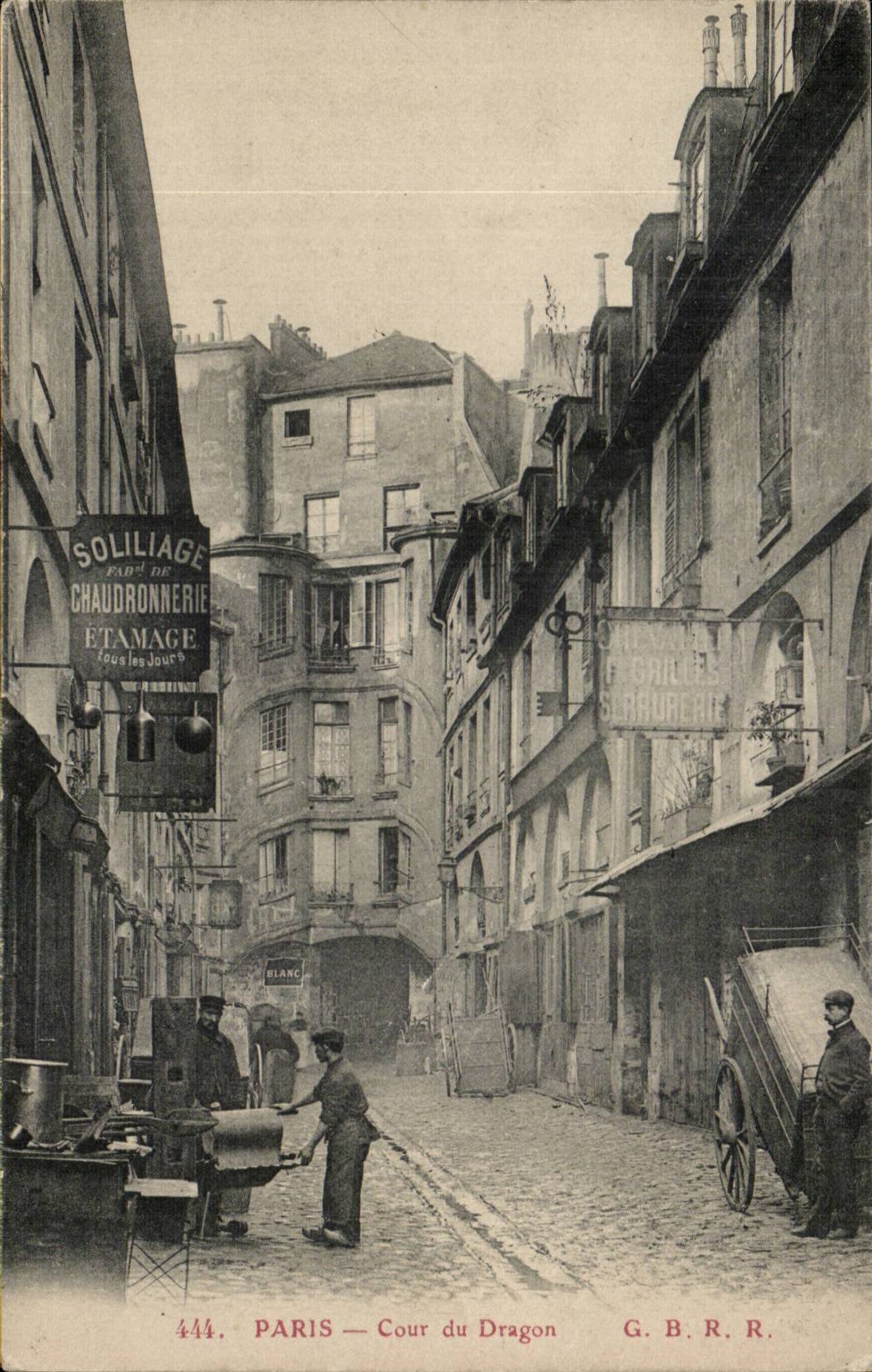 Paris CPA Court of the Dragon (boiler making serrureri)