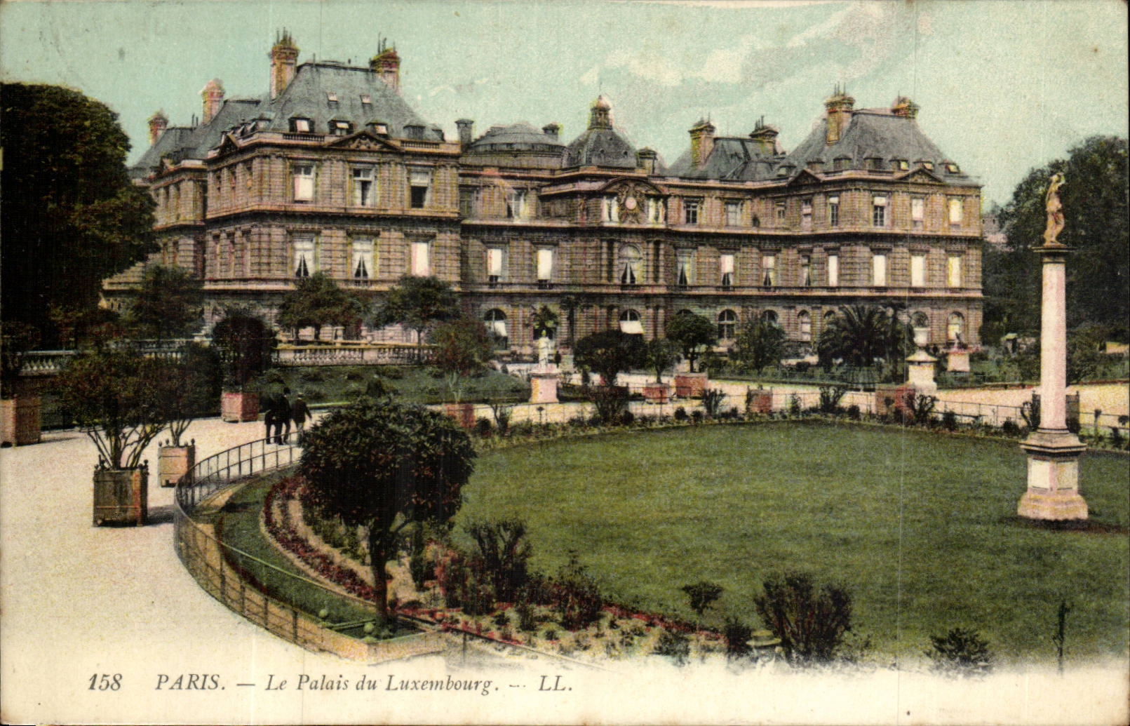 Paris CPA Palate of Luxembourg