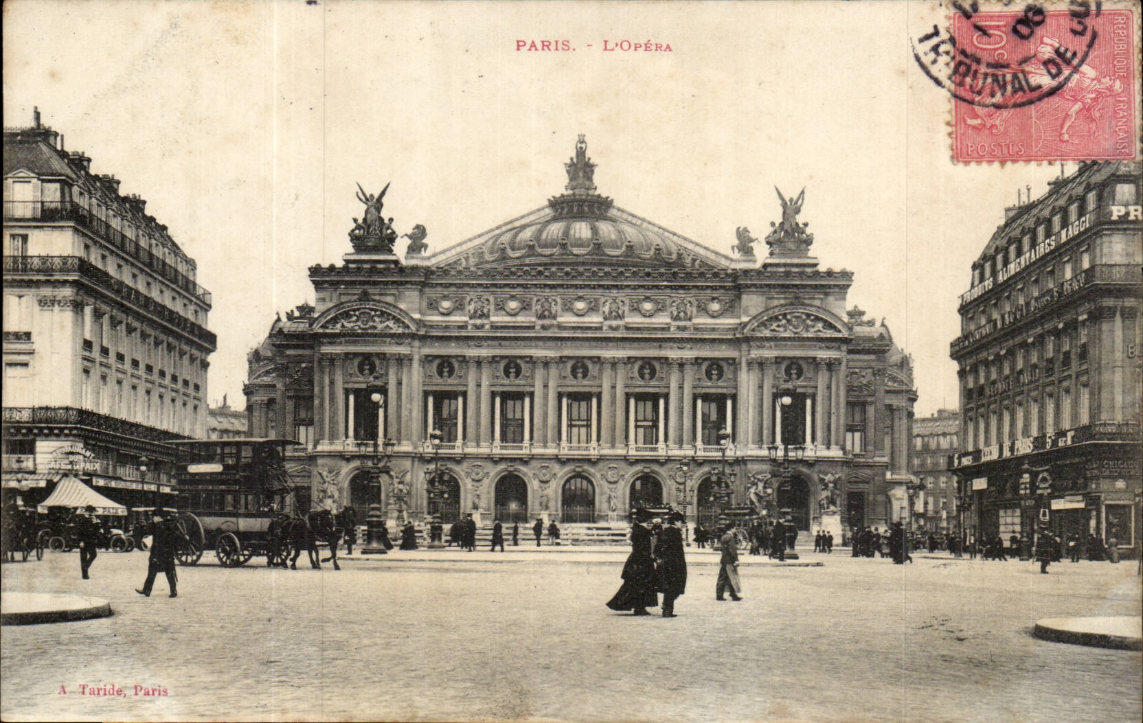 Paris CPA L'Opera