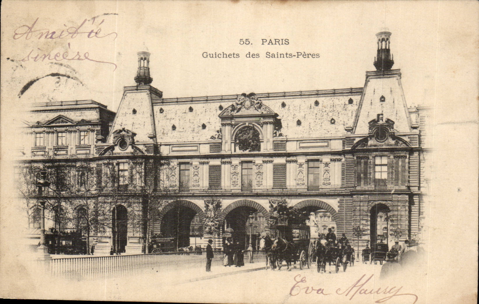 Paris CPA Guichets des Saint Peres