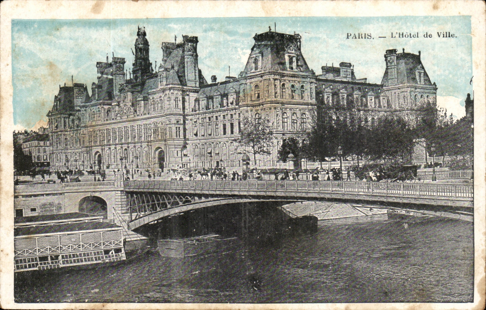 Paris CPA Hotel de ville