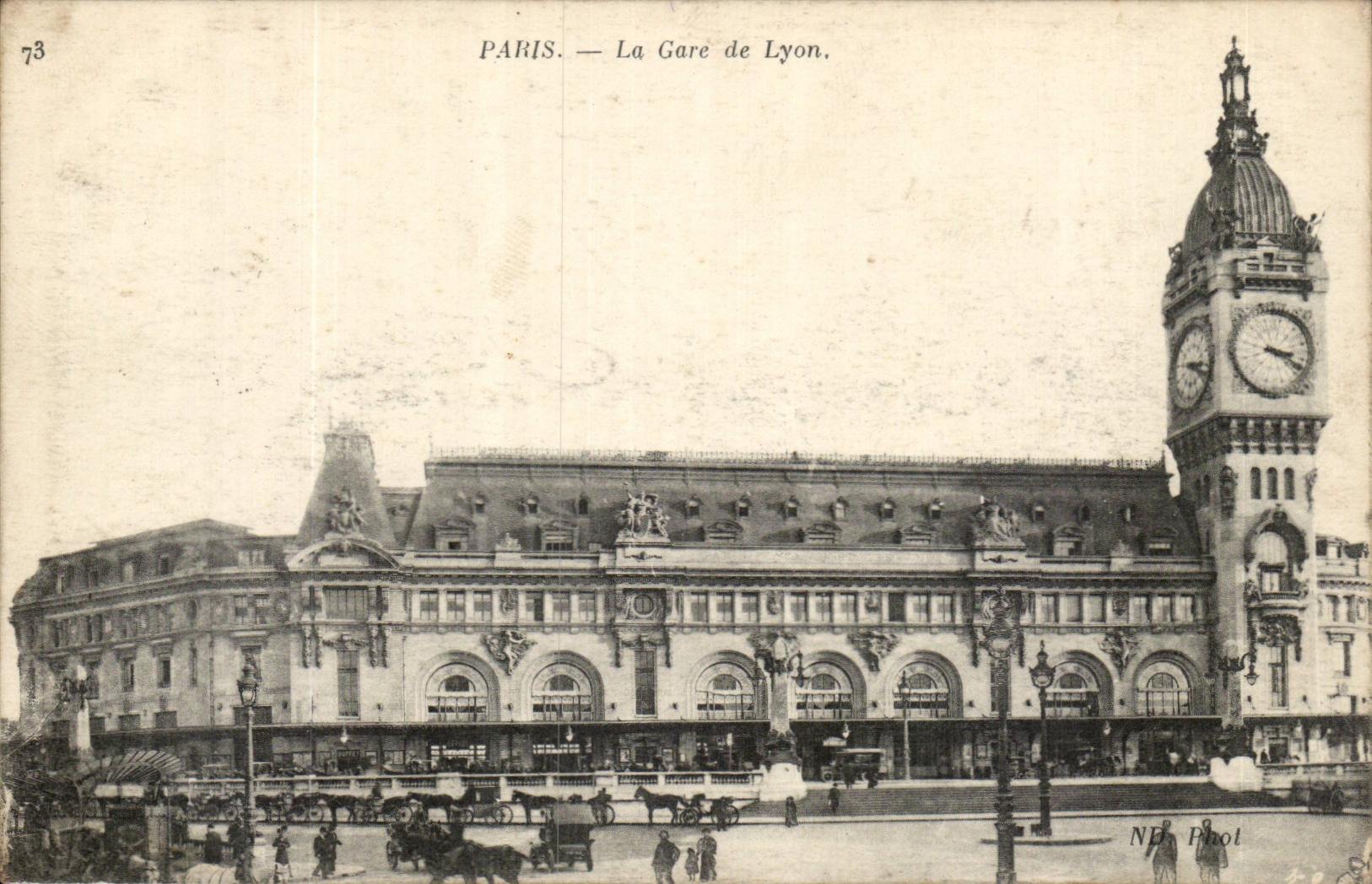 Paris CPA Gare de Lyon
