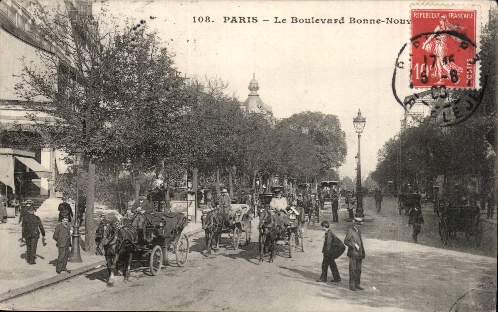 Paris CPA Boulevard Bonne Nouvelle