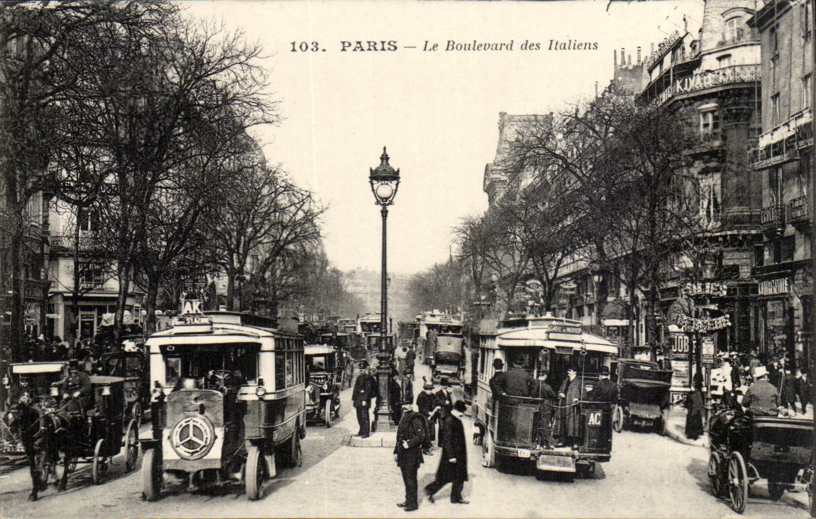 Paris CPA Boulevard des Italiens