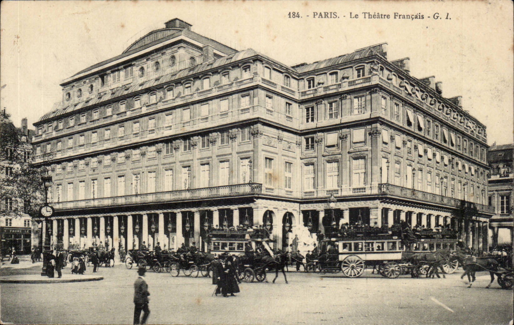 Paris CPA La theatre francais