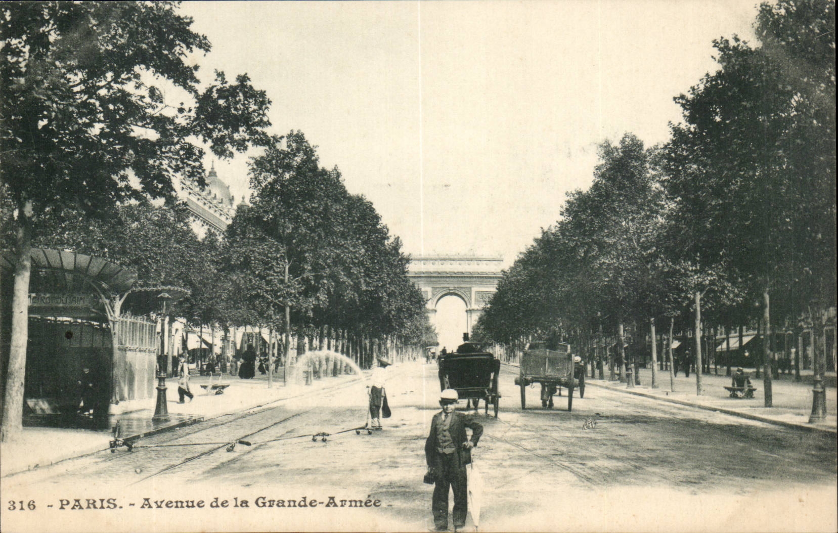 Paris CPA Which occurred of the Large army