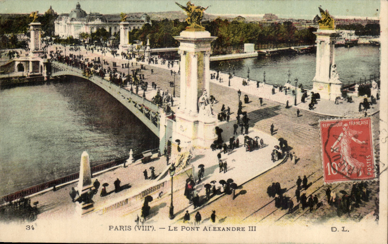 Paris CPA Bridge Alexandre III